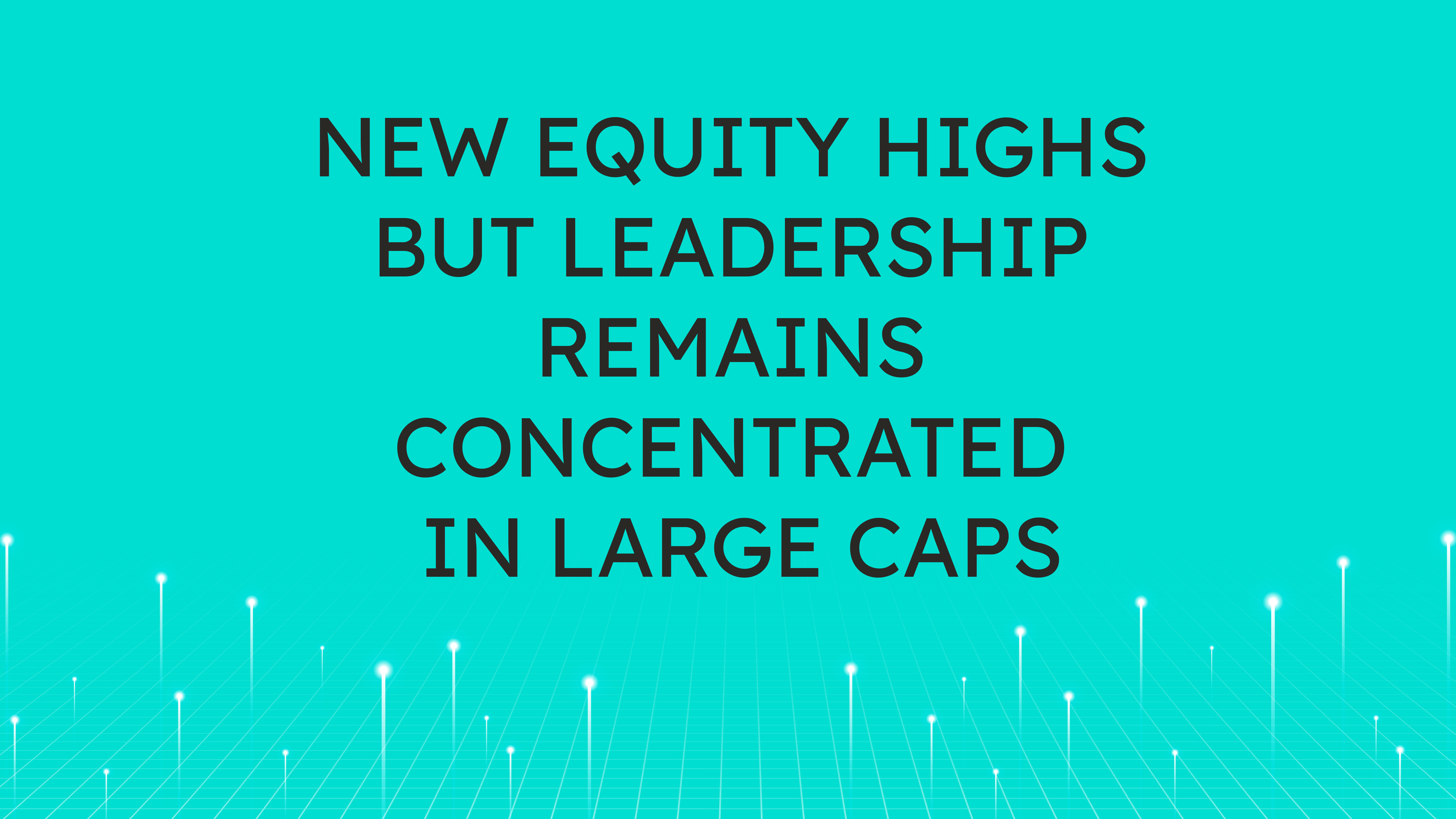 New Equity Highs but Leadership Remains Concentrated in Large Caps
