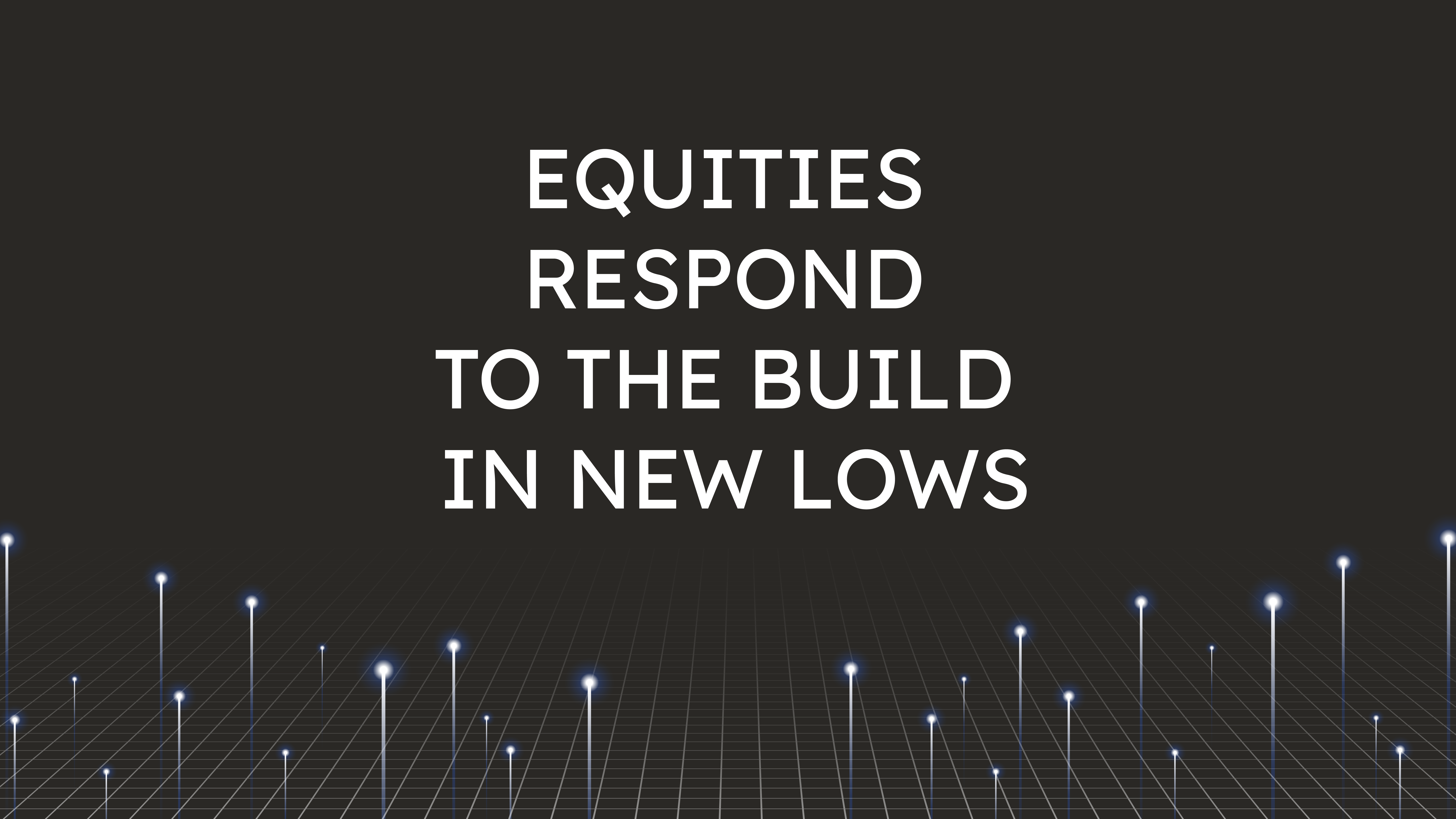 Equities Respond  to the Build in New Lows