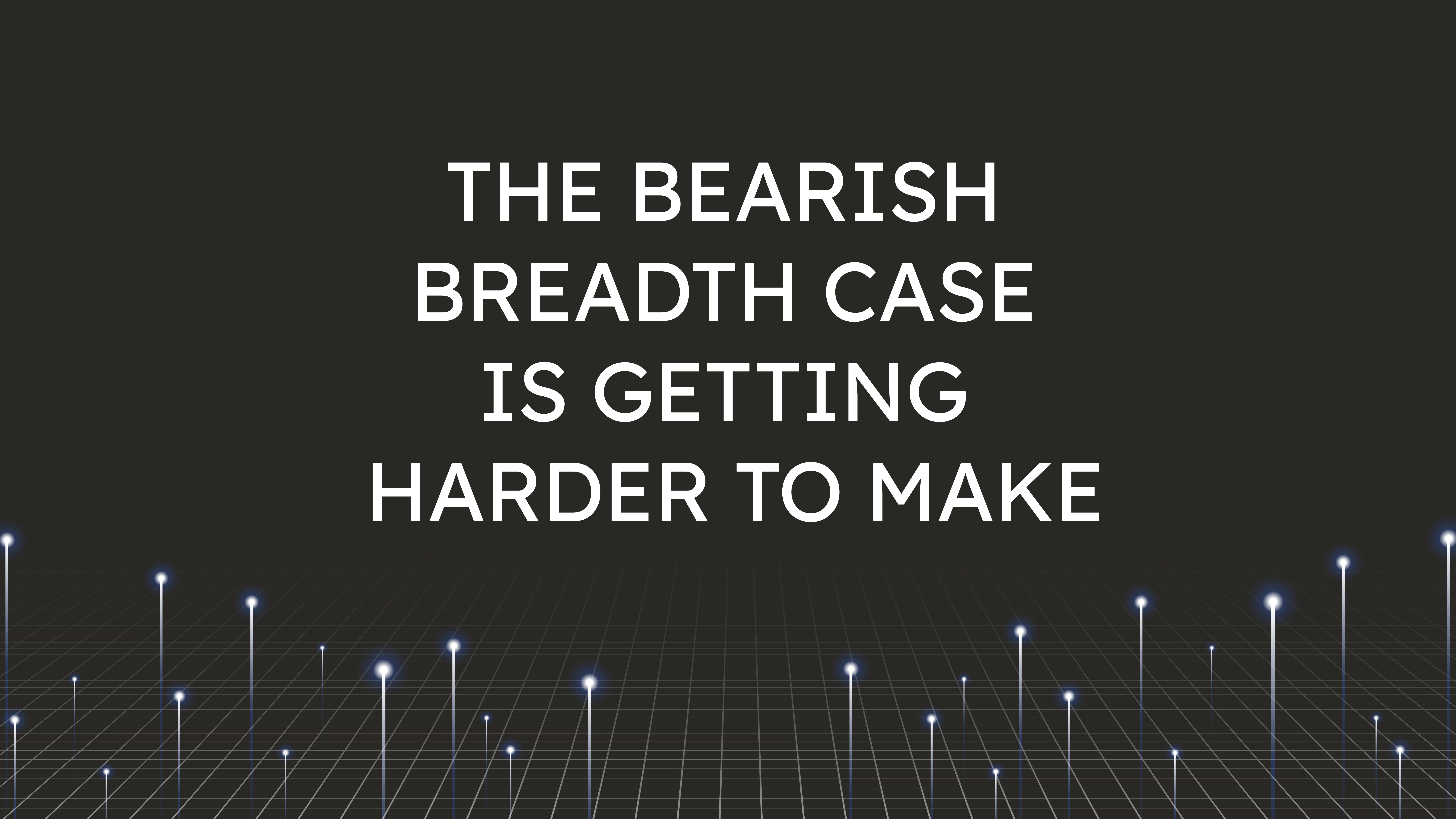 The Bearish Breadth Case  is Getting Harder to Make
