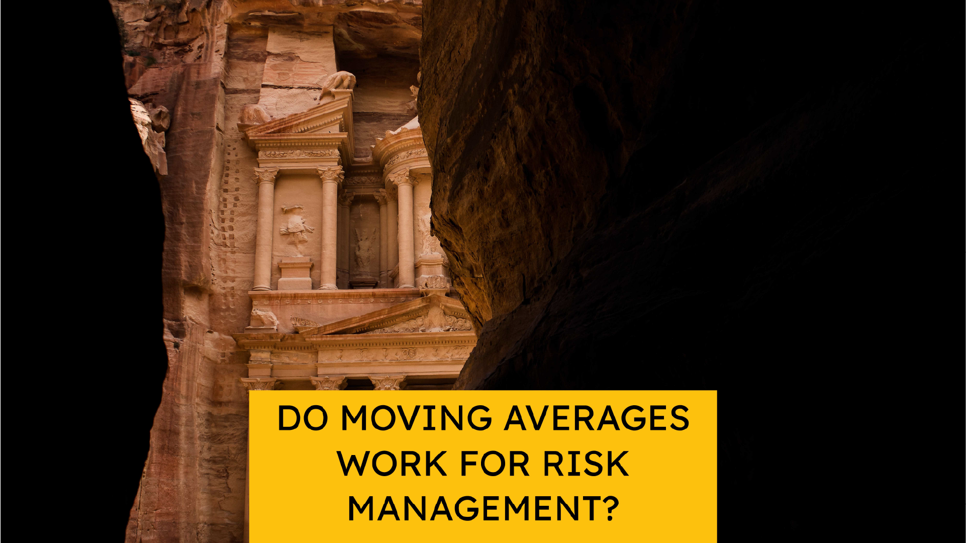 Do Moving Averages Work for Risk Management?