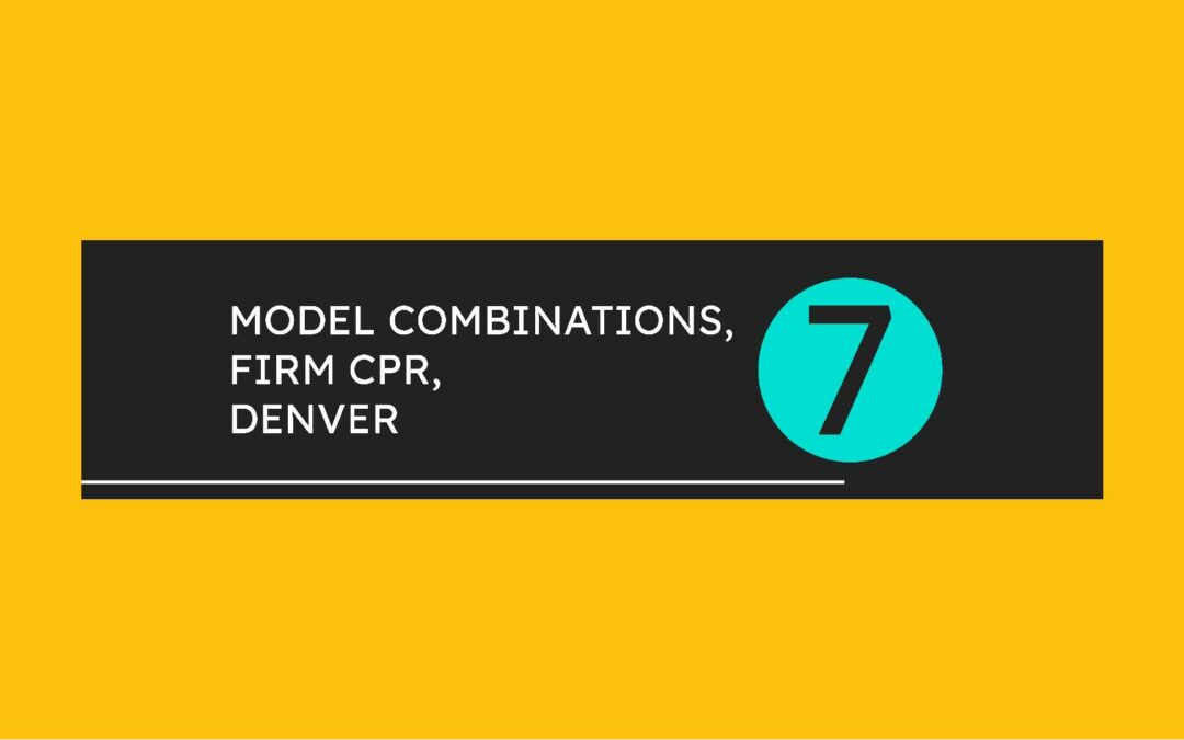 Education Station (E7) Model Combinations, Firm CPR, Denver